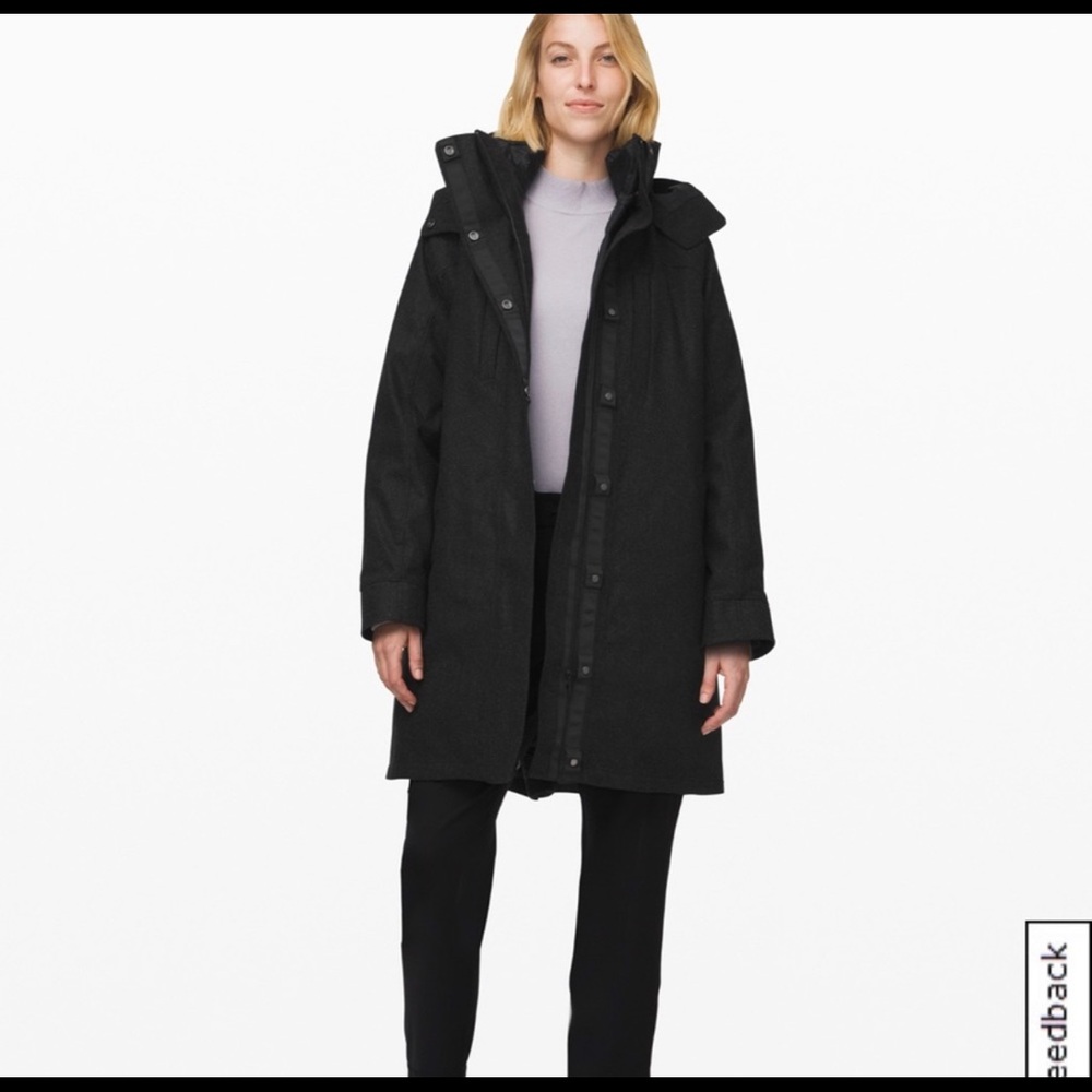 Lululemon Wool 3 in 1 jacket
